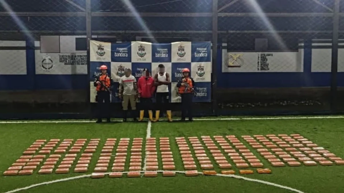 Con ayuda de patrullera estadounidense, así fue como la Armada de Colombia se incautó de más de 9 millones de dólares en droga