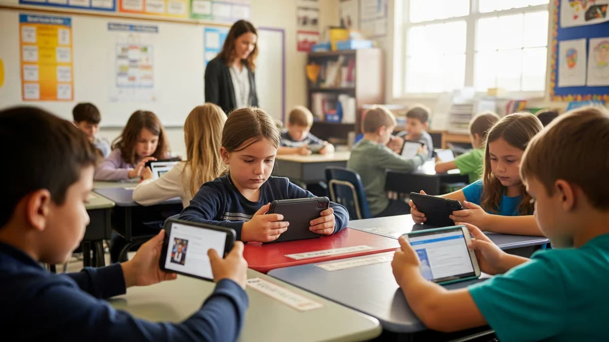 6 de cada 10 chicos de 8 años tienen celular: afirman que la prohibición escolar no garantiza mejores aprendizajes