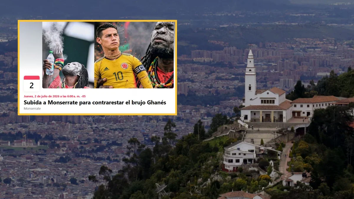 Así fue el madrugón de hinchas al cerro de Monserrate antes del partido Colombia vs. Ghana: buscan contrarrestar al “brujo ghanés”