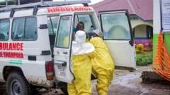 Ebola treatments trial begins in the Democratic Republic of Congo