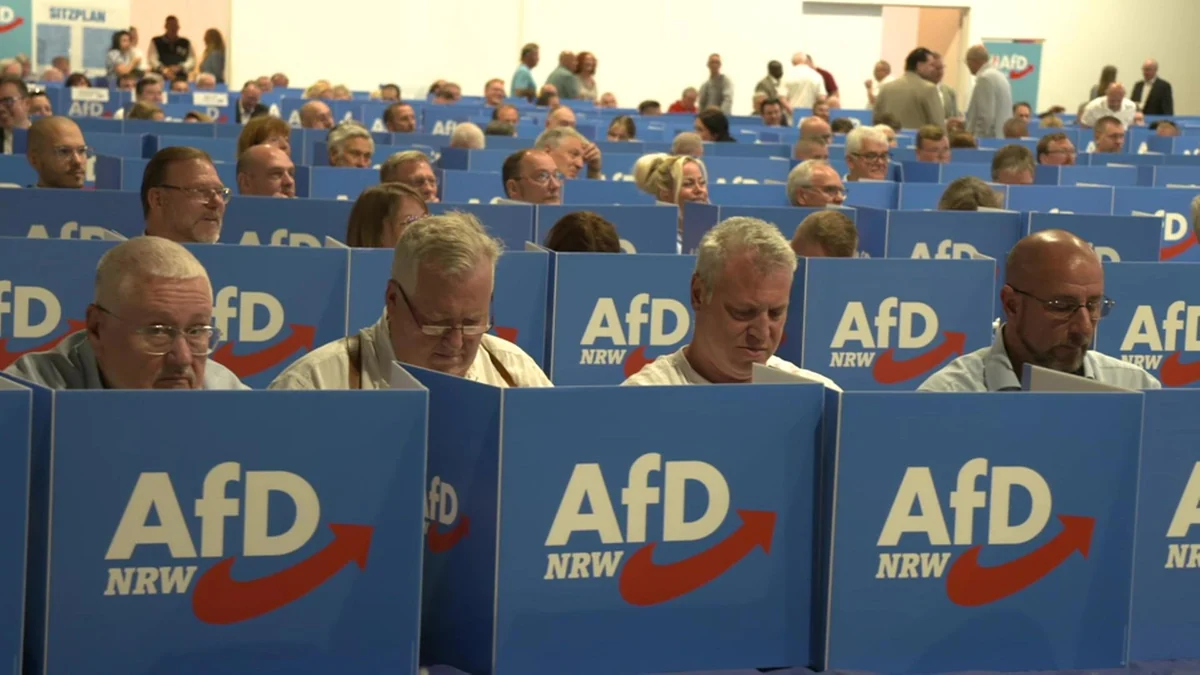 NRW-AfD beendet turbulente Listenaufstellung - Machtkampf im Landesverband