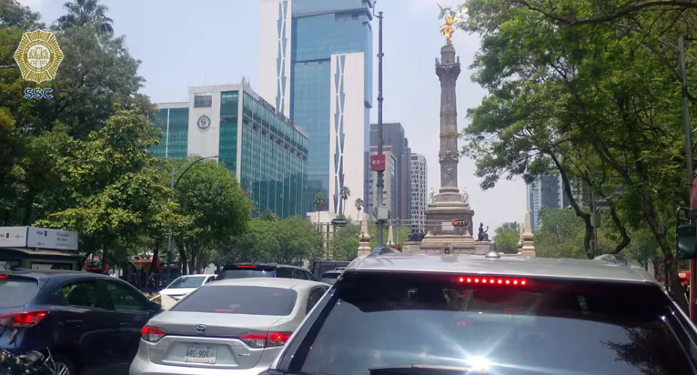 Bloqueos, accidentes y manifestaciones CDMX y Edomex hoy domingo 24 de mayo en vivo: cierran Paseo de la Reforma a la altura del Ángel