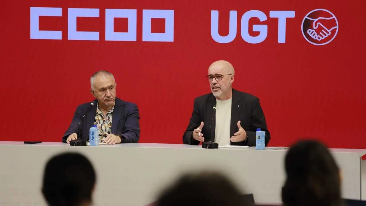 CCOO y UGT lanzan un fondo de "resistencia" de ocho millones de euros para que los trabajadores puedan aguantar las huelgas ante el bloqueo salarial de la CEOE