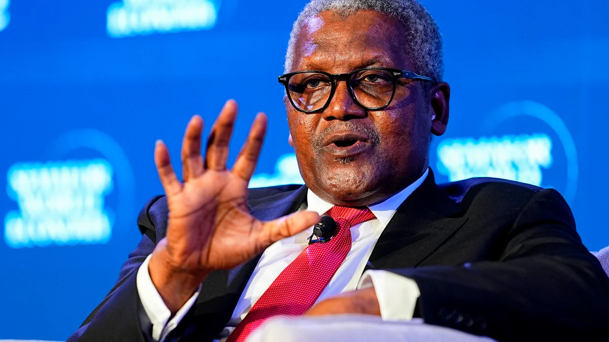 Aliko Dangote, el hombre más rico de África