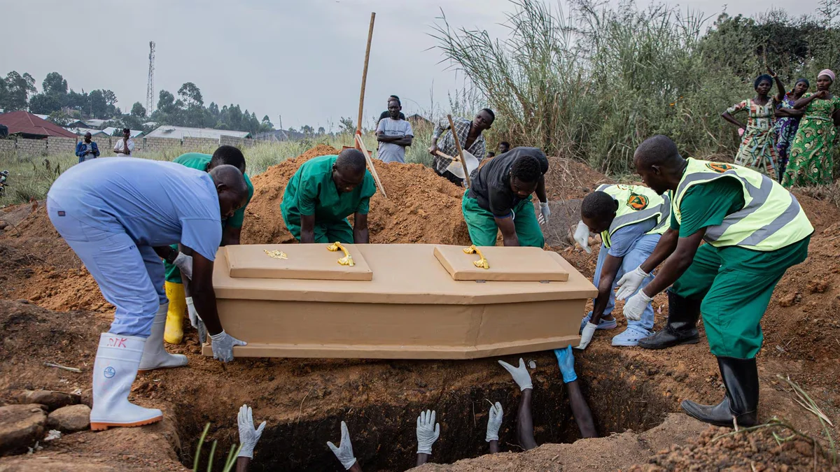 El brote de ébola en RDC rebasa ya los umbrales de los 2.000 casos confirmados y los 750 muertos