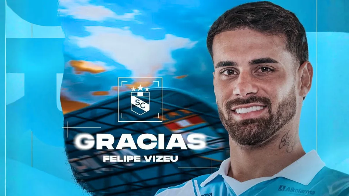Sporting Cristal anunció la salida de Felipe Vizeu tras llegar a un acuerdo para rescindir su contrato