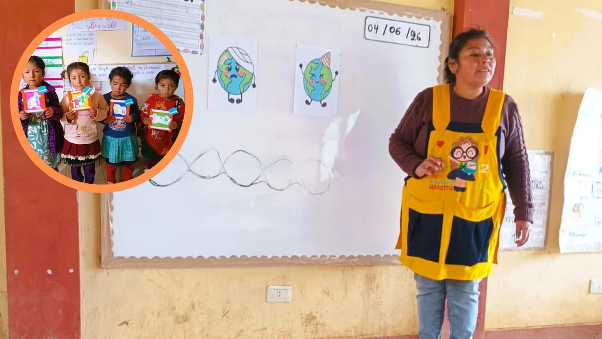 Día del Maestro: profesora viaja casi siete horas cada semana para enseñar a siete niños en un caserío de Ayabaca mientras reparan su colegio