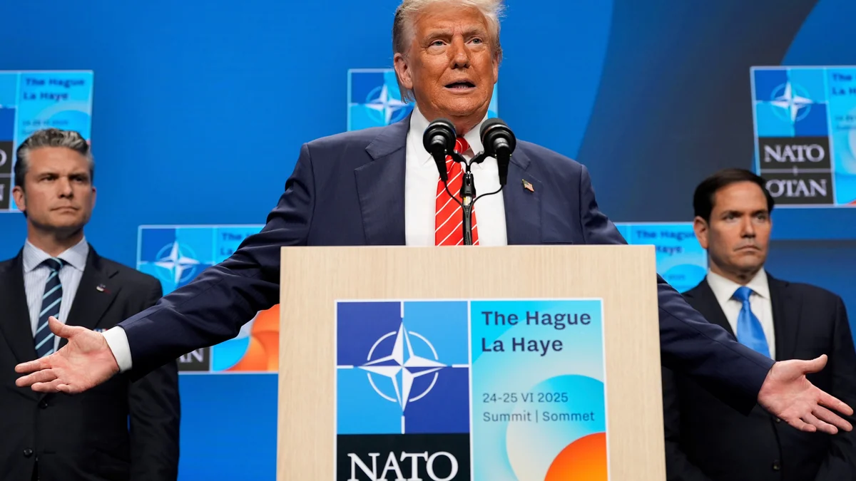 Trump won spending promises from NATO last year. This week, he'll try to enforce them
