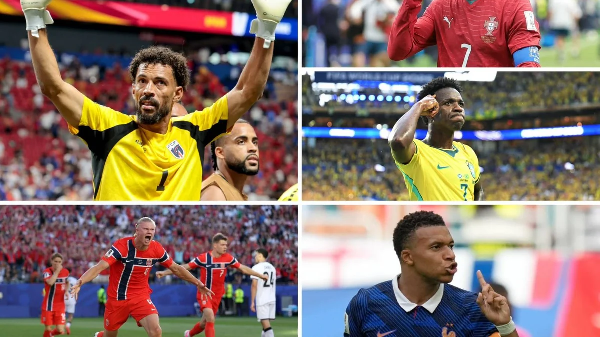 Los nombres que marcaron el Mundial 2026: la aparición de Vozinha, el adiós de Cristiano, los récords de Mbappé o Haaland, la duda de Vinicius...