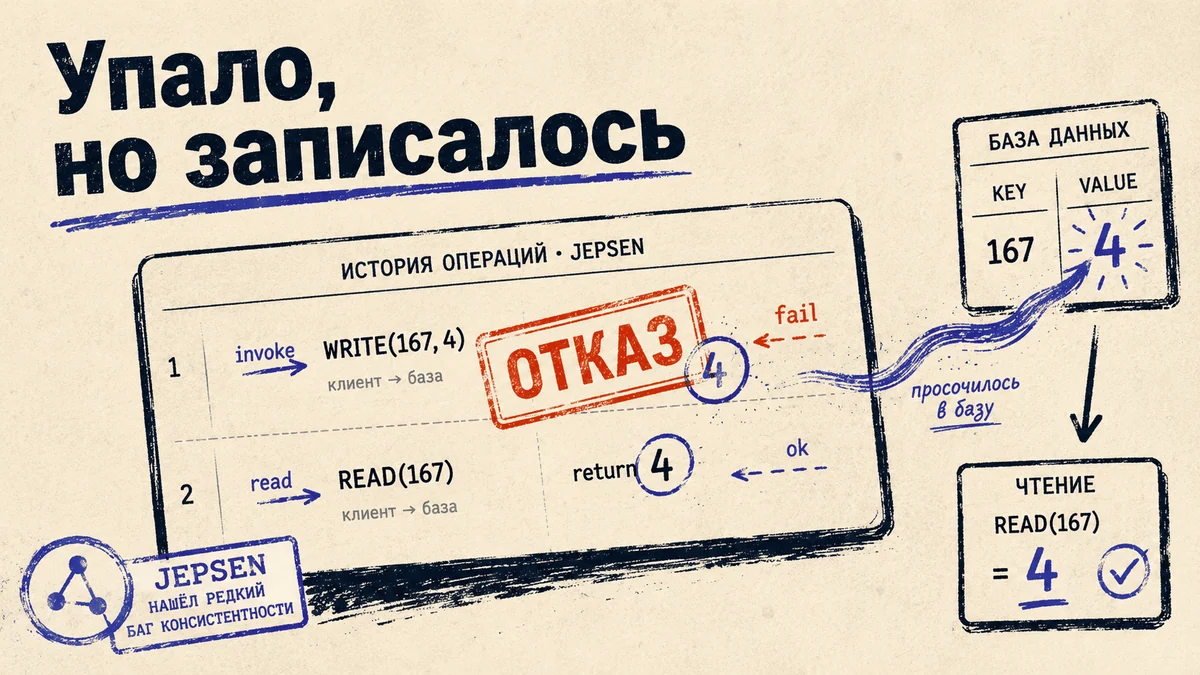 Как Jepsen ломает распределённые базы: разбор бага в CockroachDB