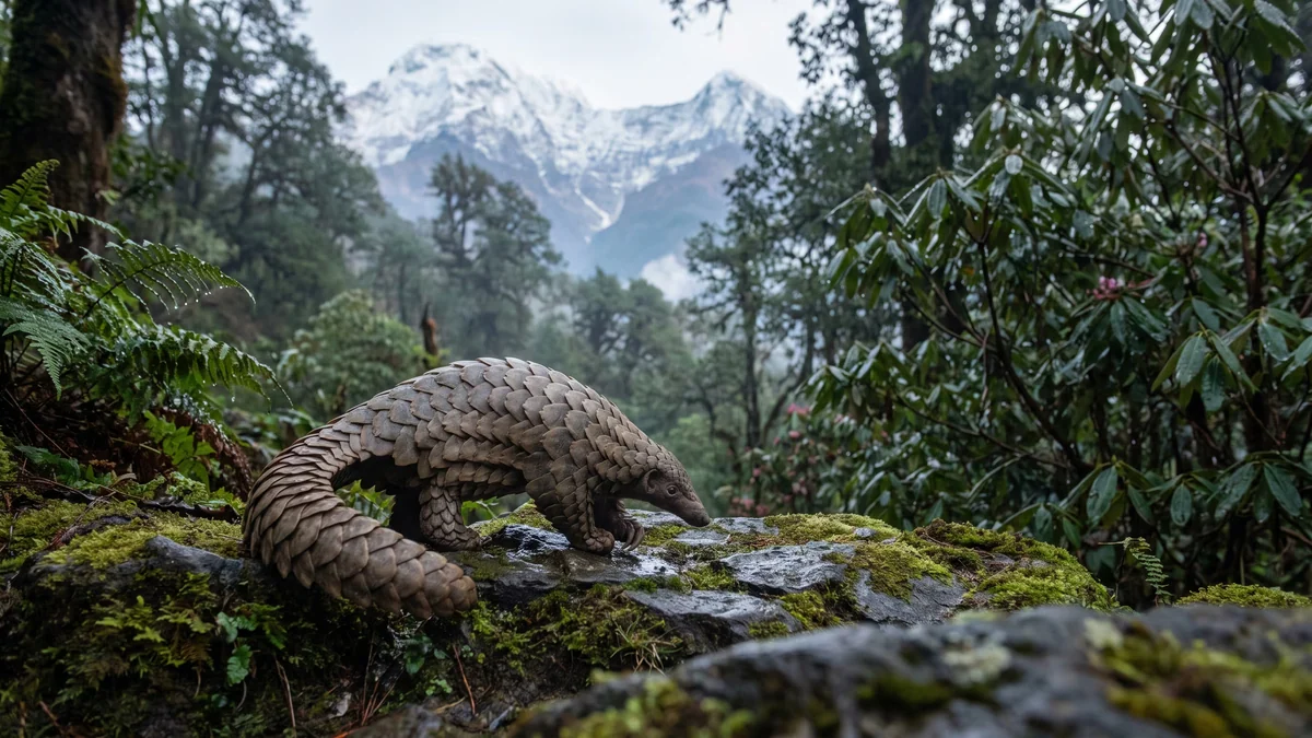 La pieza que faltaba para proteger al pangolín más traficado del Himalaya