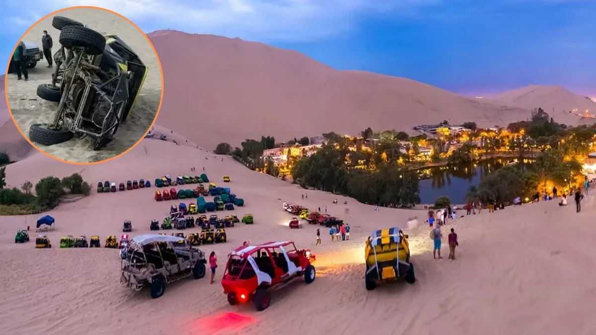 Turista pierde un brazo tras volcadura de tubular en Huacachina: Dircetur asegura que estos vehículos operan de forma ilegal