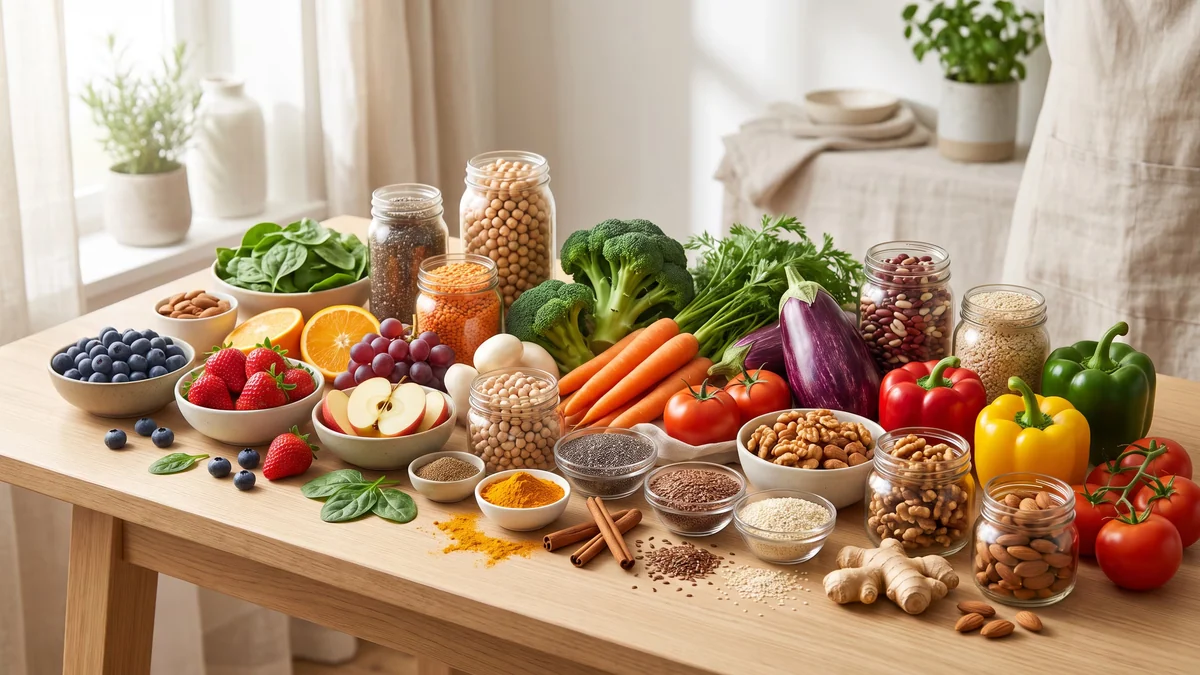 Más de 30 tipos de vegetales a la semana, fermentados a diario y menos ultraprocesados: la fórmula para una microbiota saludable