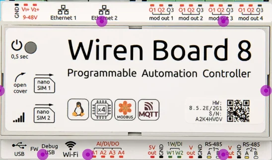 Интеграция Wiren Board в Carrier