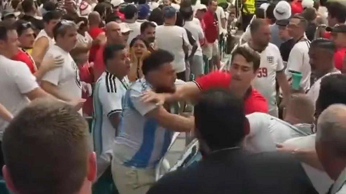 Qué dicen las amenazas de reeditar la pelea de barras de Argentina e Inglaterra de México 86 y que podría pasar en Atlanta