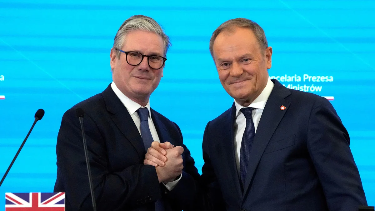 Gran Bretaña y Polonia están a punto de firmar un nuevo e importante tratado de seguridad