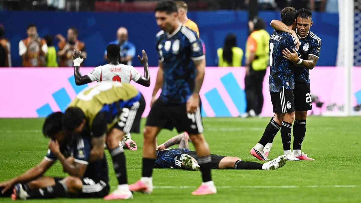 Lo que no se vio del épico triunfo de Argentina sobre Inglaterra: una arenga clave, el cruce Montiel-Bellingham y el gesto de Messi