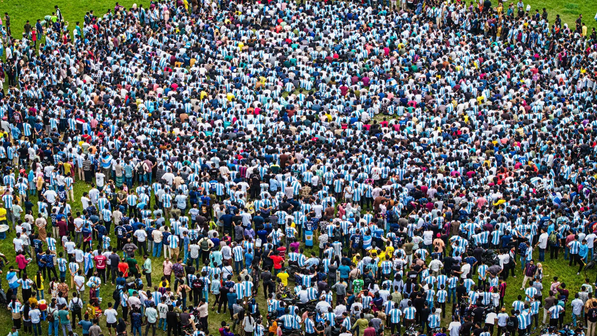 Bangladés, donde hay más hinchas de Argentina que en la patria de Messi