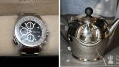 Luxury watches and £220 teapot: Police pictures reveal Peter Murrell's illicit purchases