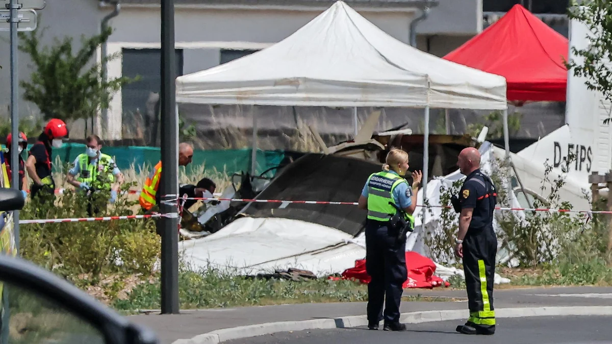 Elf Tote bei Absturz von Kleinflugzeug in Frankreich