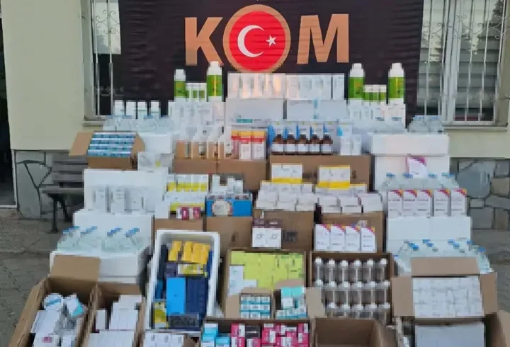 Uşak'ta hayvan sağlığı tehdit eden ilaçlarla yakalanan şüpheliye gözaltı