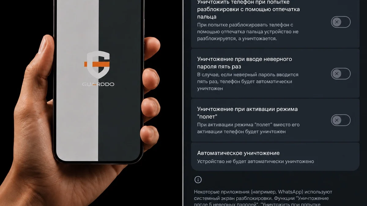 GuardDo Pixel: обзор телефона с секретом