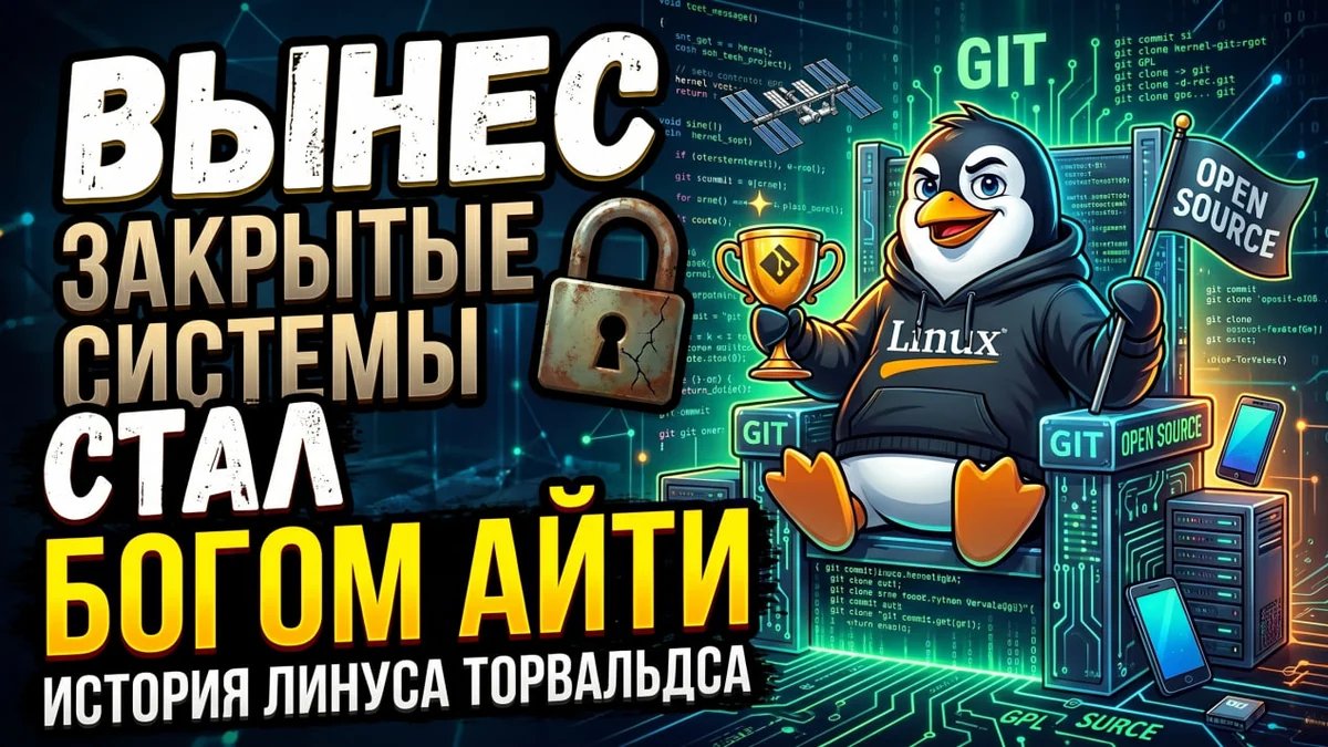 Just for fun: как скучающий финский студент дважды перевернул IT-индустрию