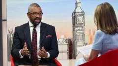 Cleverly says he would not have used Badenoch's Gestapo jibe