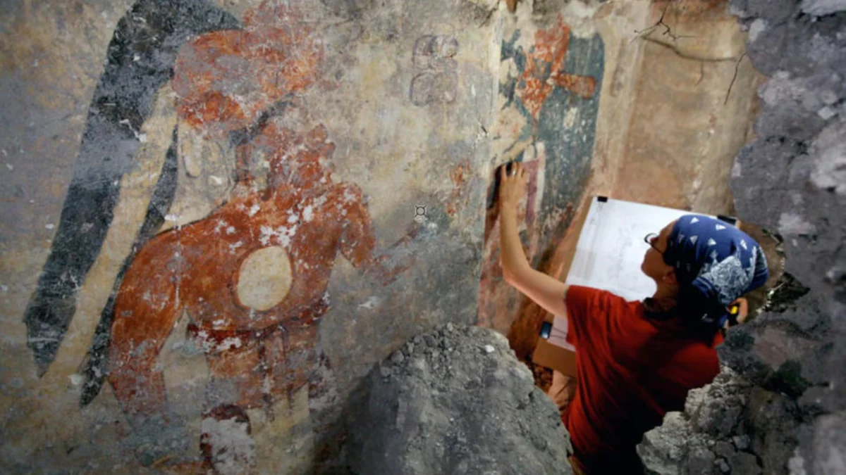 Investigadores identifican por primera vez el nombre de un astrónomo maya: el científico firmaba sus fórmulas matemáticas