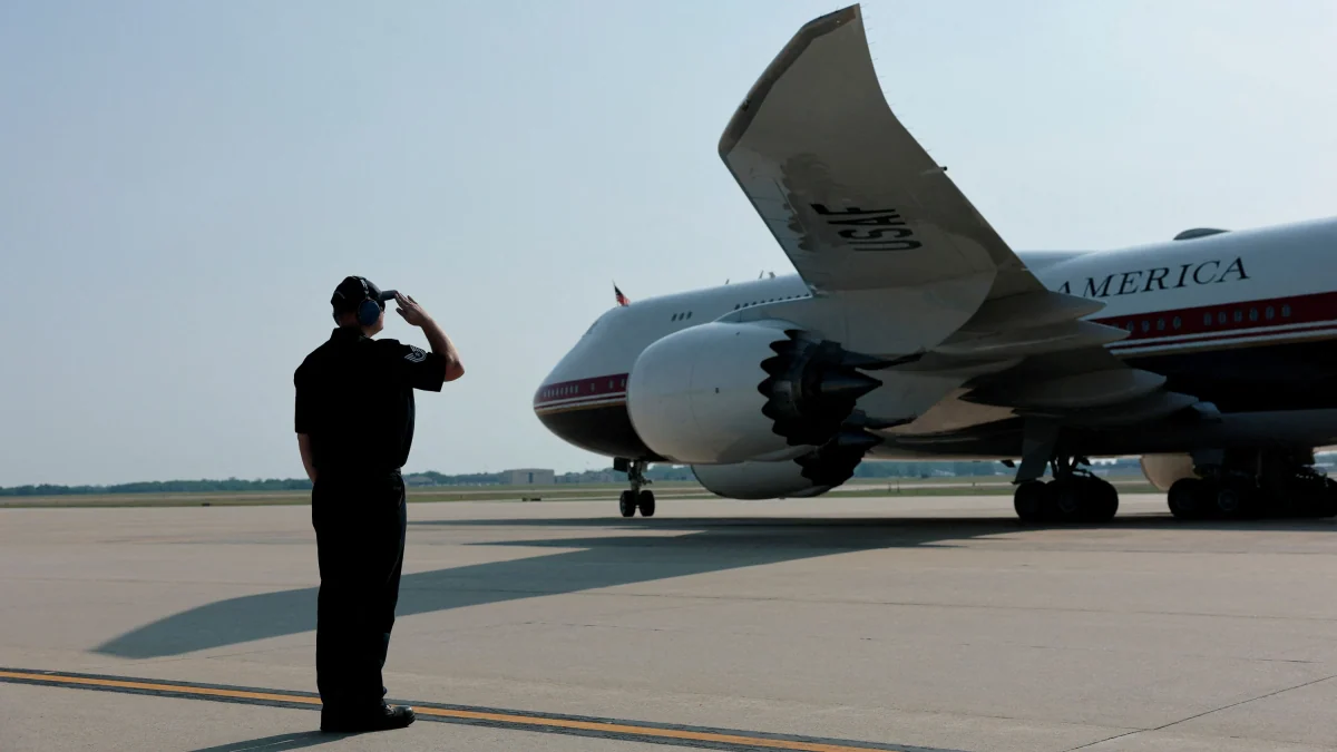 USA unter Trump: Die neue Air Force One muss nochmal in die Werkstatt
