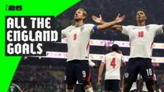 All the goals from England's 2026 World Cup campaign so far