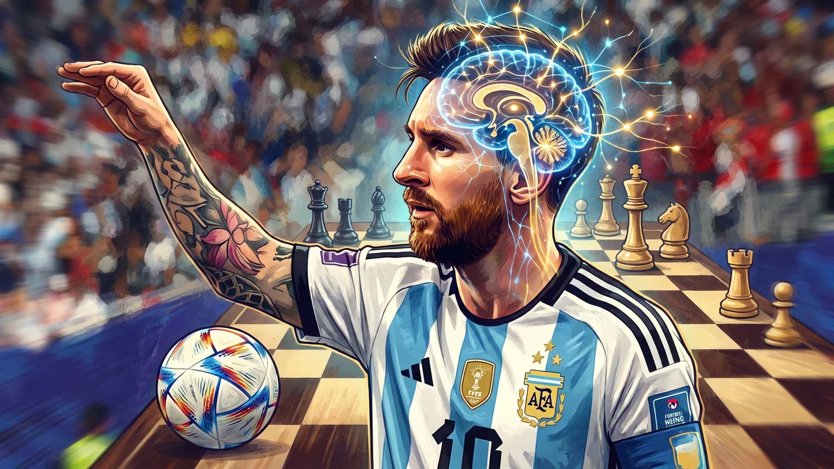 La vigencia de Messi según la neurociencia: así ejerce el arte de anticipar y decidir como un ajedrecista