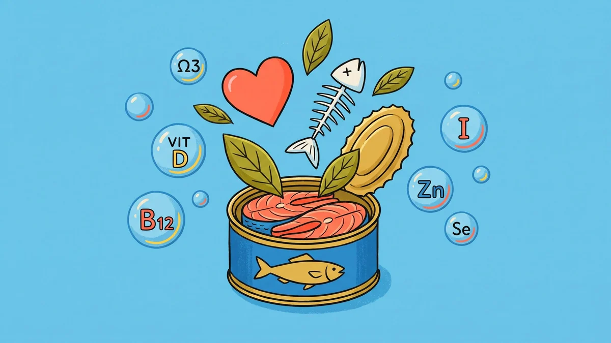 5 pescados enlatados que suman salud a la dieta cotidiana