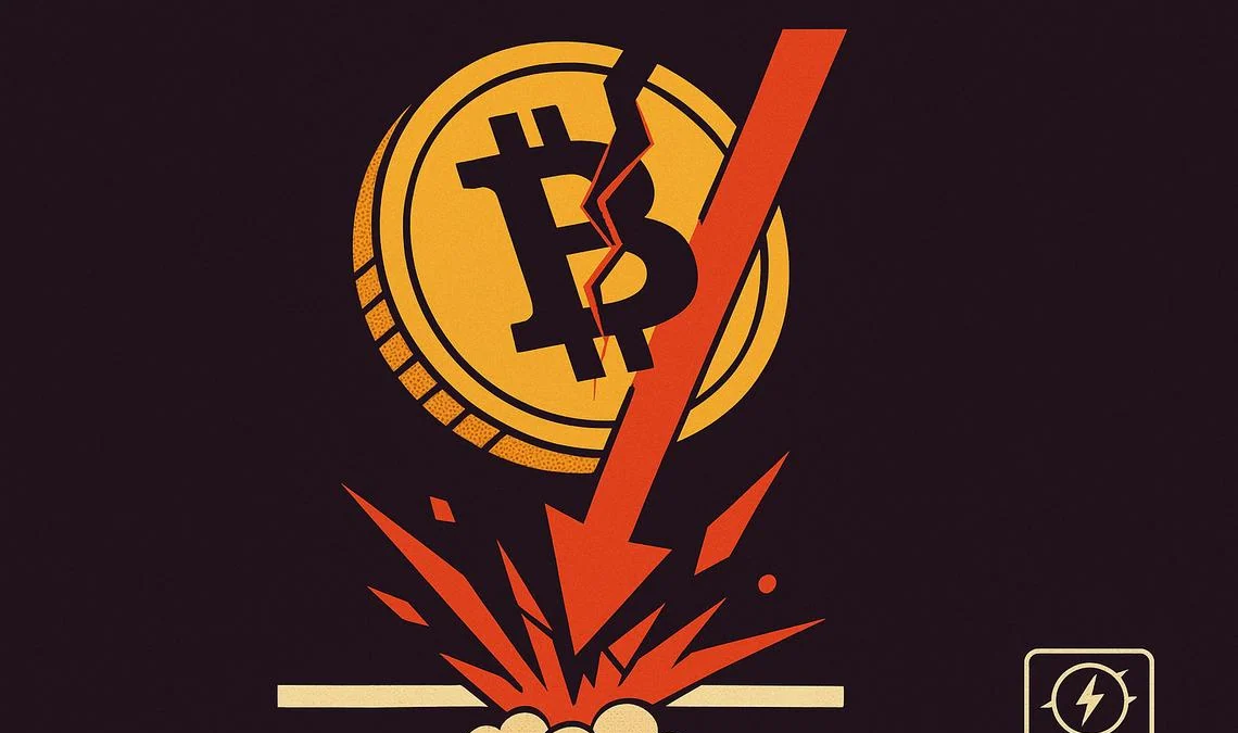 Ondata di liquidazioni Bitcoin da 1,48 miliardi: è solo il primo atto?