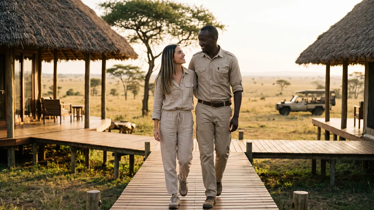 Se enamoró de un guía de safaris en Kenia, soñó con una vida juntos y una visita sorpresa lo cambió todo