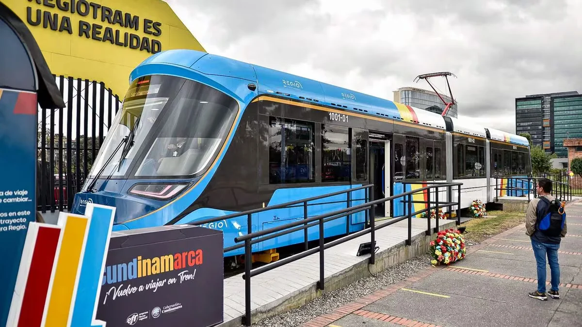 Regiotram de Occidente entrará en operación antes de lo previsto: la primera fase entre Facatativá y Fontibón funcionará en 2027