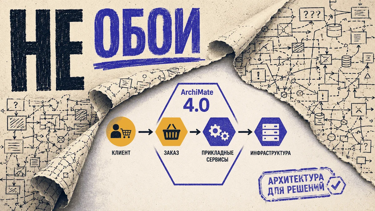 ArchiMate 4.0: собираем первую модель с нуля за 6 шагов