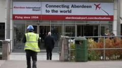Security staff to go on strike at Aberdeen Airport