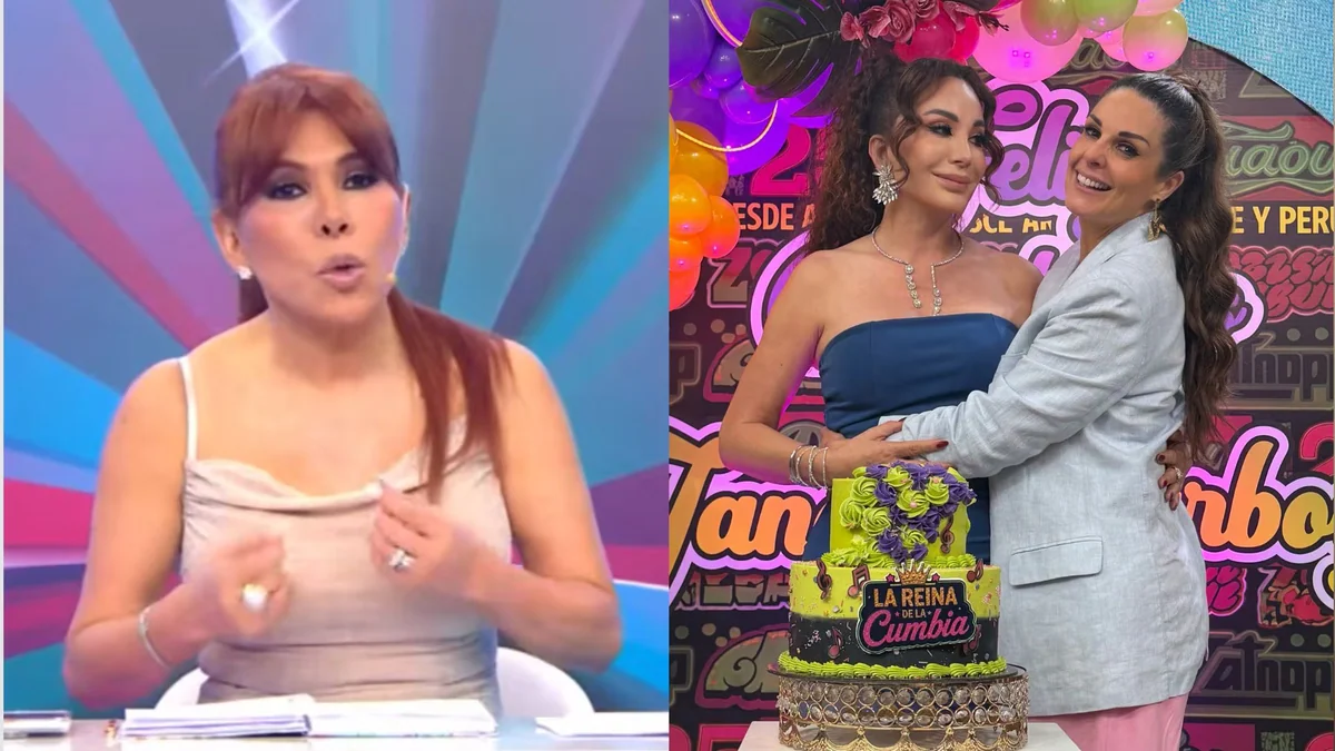 Magaly Medina tilda de ‘sobona barata’ a Rebeca Escribens por llenar de elogios a Janet Barboza en su cumpleaños