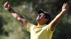 Premlall just misses Woods' record with 14-shot win