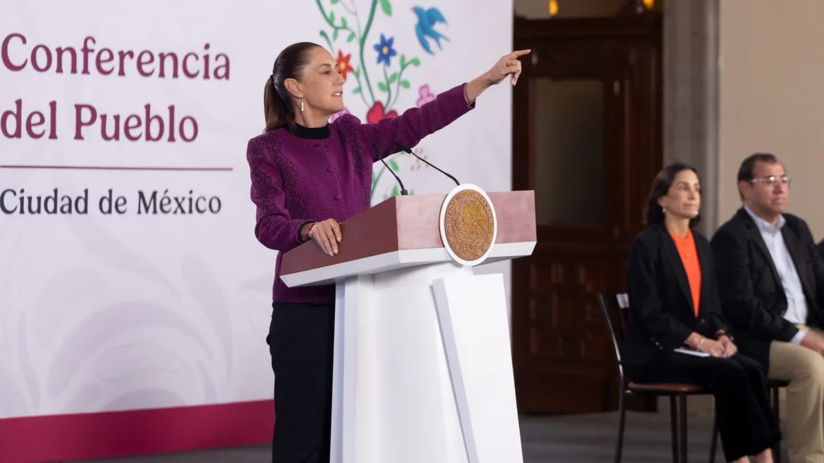 Sheinbaum pide a secretaria del Bienestar “al menos llamarle la atención” a la prima de AMLO que llamó “asqueroso” a Trump