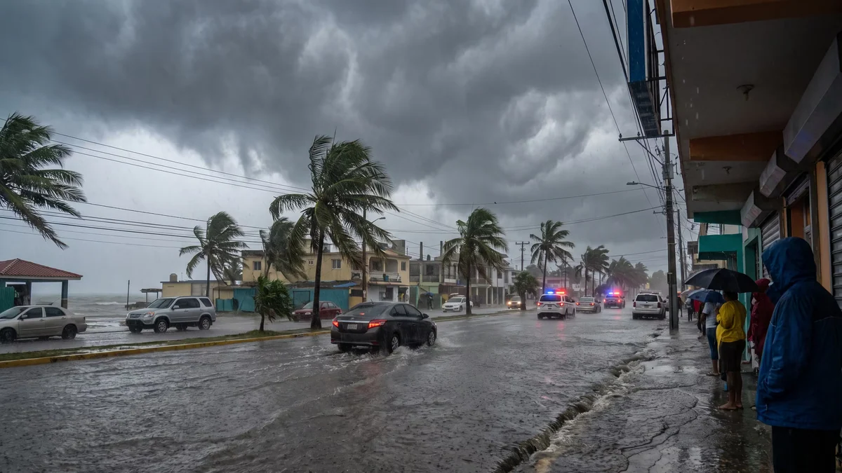 Dos ondas tropicales y una vaguada provocarán lluvias intensas y alertas en República Dominicana