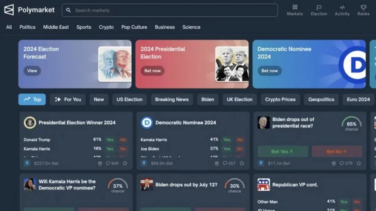 Consumo abre expediente sancionador a las plataformas de apuestas Polymarket y Kalshi