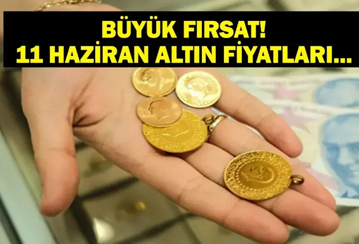 ALTINDA DÜŞÜŞ NE KADAR DEVAM EDECEK? 11 Haziran Bugün Gram, Çeyrek, Cumhuriyet Ne Kadar? Kapalıçarşı Altın Fiyatları Ne Durumda? İşte Canlı Altın Alış Satış Fiyatları...