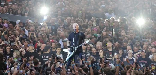 Rekord-Konzert im Olympiastadion: Metallica spielen vor 94.000 Menschen