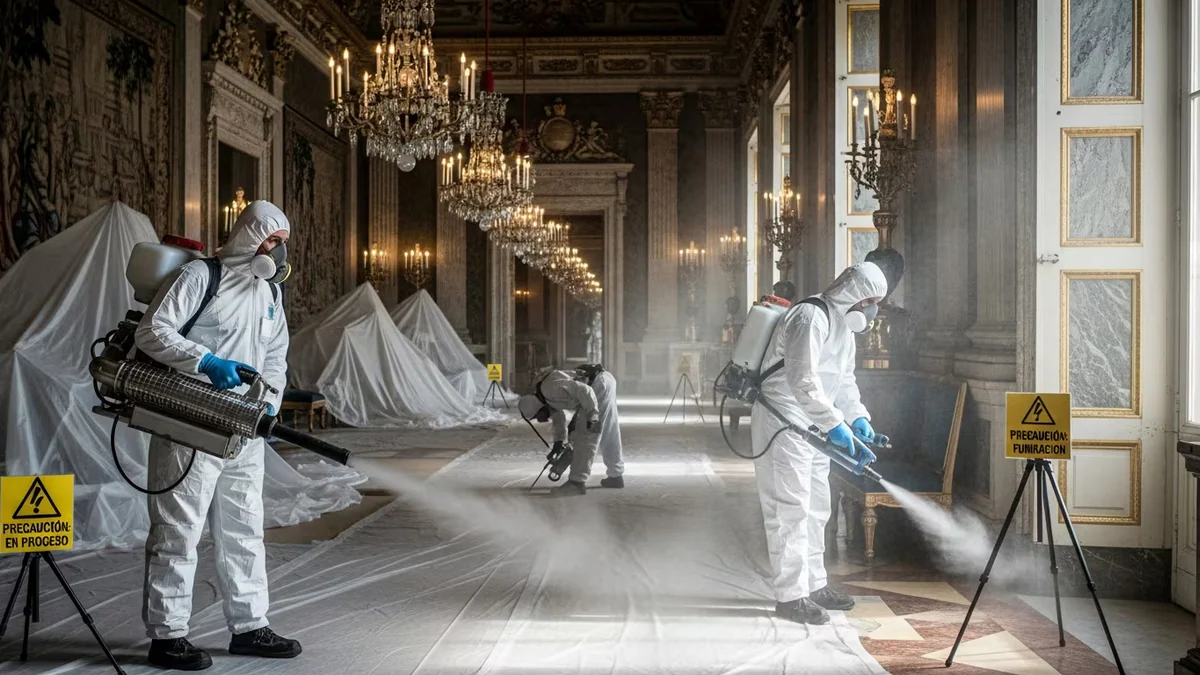 Patrimonio Nacional se gastará 400.000 euros en acabar con las termitas que hay en sus principales monumentos: desde el Palacio Real al Pardo pasando por la residencia de La Mareta