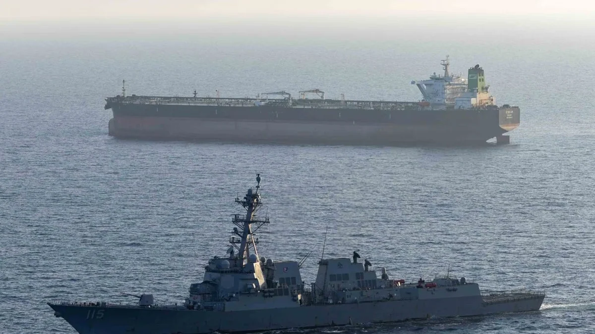 Estados Unidos desvió siete buques comerciales en el mar Arábigo para garantizar el bloqueo sobre los puertos iraníes