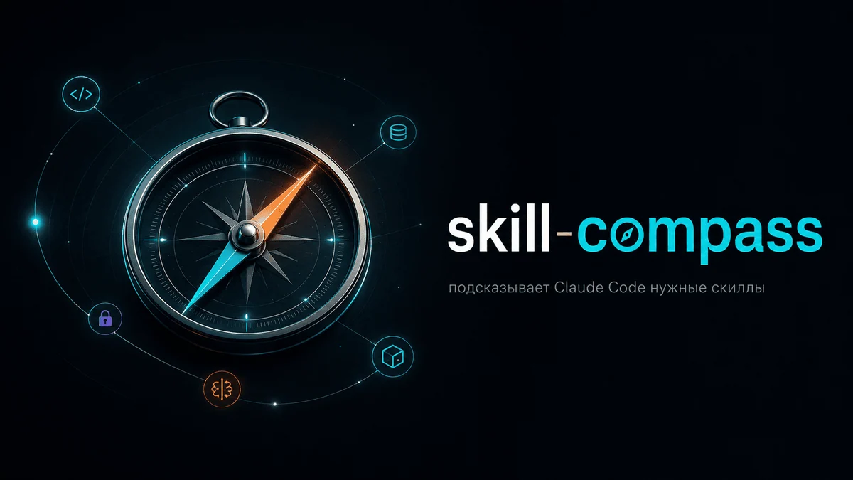 skill-compass: хук, который сам подсказывает Claude Code нужные скиллы