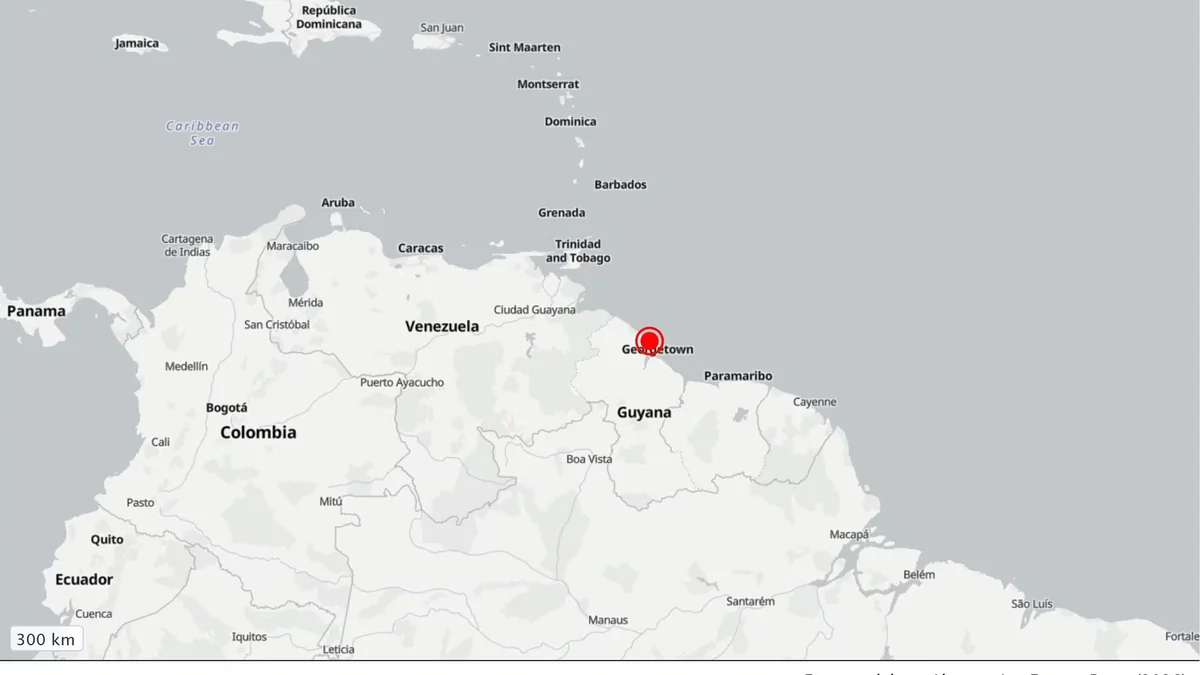 Recuperados los diez primeros cuerpos del naufragio en Guyana