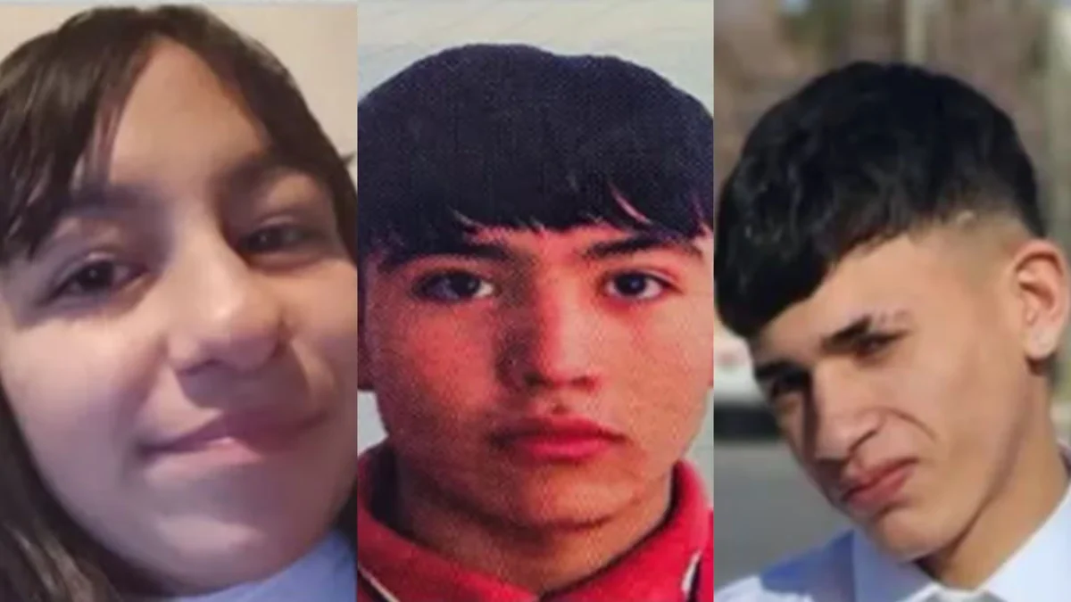 Activaron la Alerta Nati por la desaparición de tres adolescentes de 14, 16 y 17 años en Neuquén